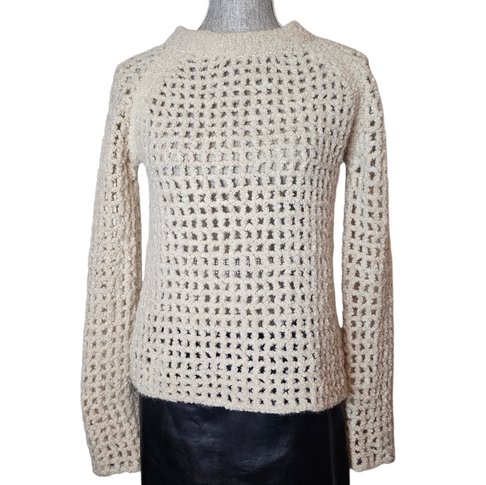 Zadig & Voltaire Massimo Hook Sweater - Women's Size S - Oversized Chunky Knit - Picture 2 of 10